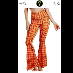 Groovy Girl Printed Bell Bottoms - Groovy Girl / XS